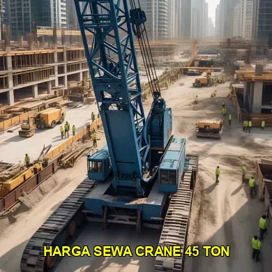 Mengupas Harga Sewa Crane 45 Ton untuk Proyek Konstruksi